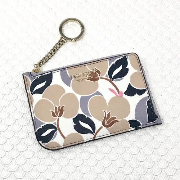 kate spade Accessories - KATE SPADE Breezy Cameron Floral  L-Zip Card Case